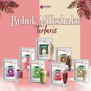 [BUBUK MILKSHAKE] Bubuk Minuman Milkshake Aneka Rasa 1 Kg & 500 Gram HALAL BPOM Mengandung Susu Gula Dan Krimer Blend Series Instant Premium Drink Indonesia Powder