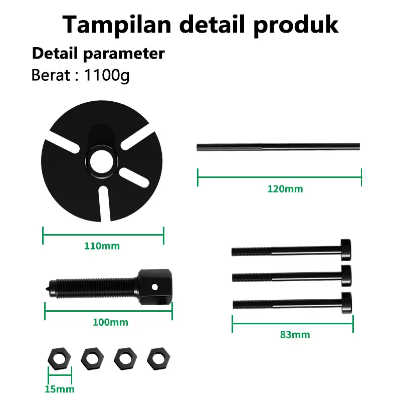 ISKU Treker Magnet No 9# Magnet Puller Motor 9# Tracker Magnet YAMAHA Black 8
