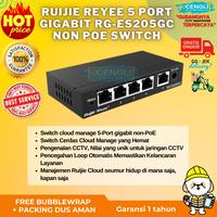Gambar RUIJIE REYEE 5 PORT GIGABIT RG-ES205GC CLOUD MANAGED NON POE SWITCH dari Cengli Store Kota Surabaya 1 Tokopedia