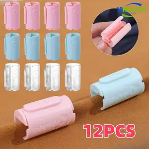 Vinnatsu 12pcs Penjepit Sprei Anti Geser Anti Slip Pengencang Kasur Klip Klip Penjepit Sprei Ranjang Bungkus Bedsheet Penjepit Merah Selimut
