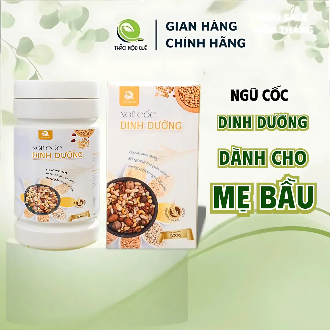 Ngũ Cốc Dinh Dưỡng Thảo Mộc Quê 500g - Food Thức Ăn Hạt Ngũ Cốc ngucoc