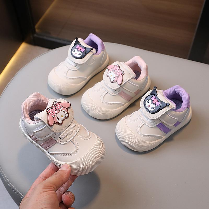 Giày Thể Thao Trẻ Em KuRoMi MeLoDy Tập Đi Siêu Nhẹ Siêu Êm Siêu Mềm Cho Bé Gái Từ 6 Tháng Đến 3 Tuổi. SK341