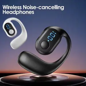 Ear Hook Wireless Earphone Bluetooth 5.3 Mini Handsfree Waterproof Sport Music Headset Single Earbud