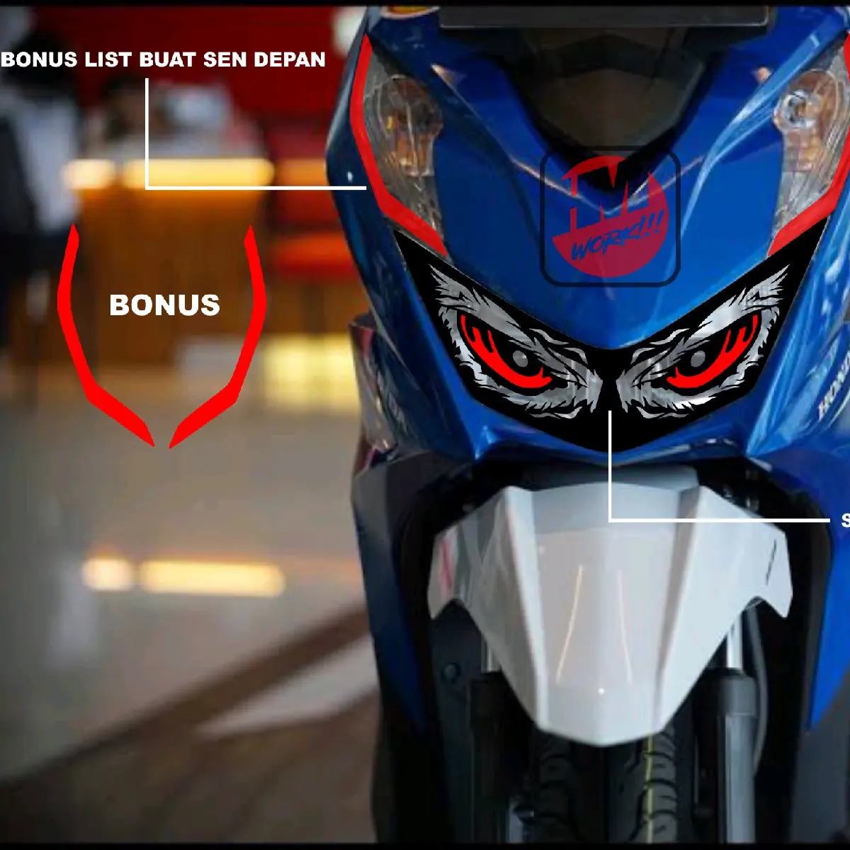 STICKER LAMPU BEAT STREET/DELUXE 2020-2023