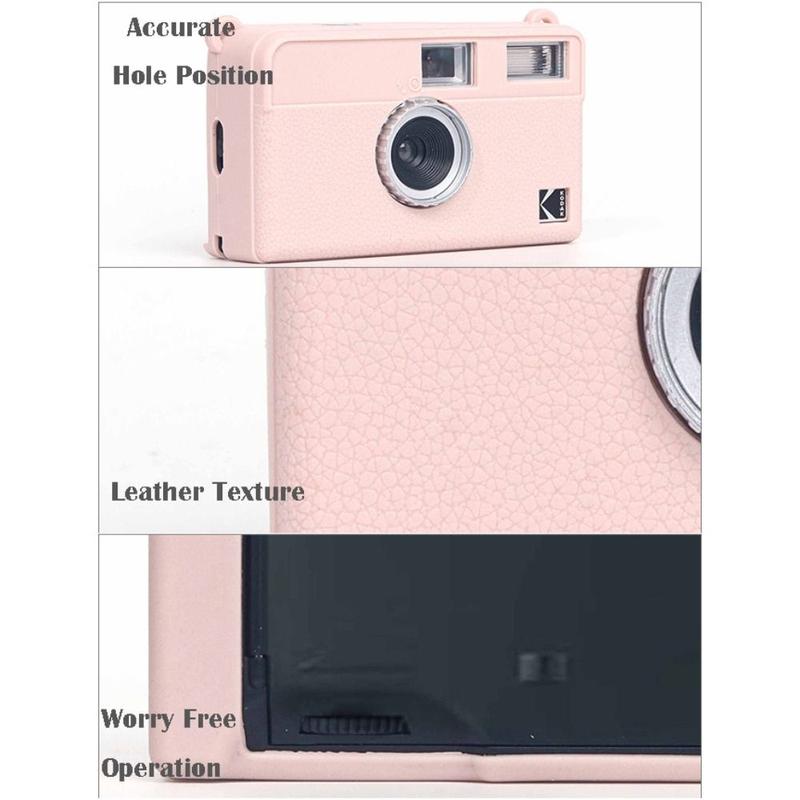 Product Introduction of High Quality Silicone Camera Case Wear Resistant Solid Color Camera Accessories Soft Shockproof Protective Shell for KODAK EKTAR H35 15