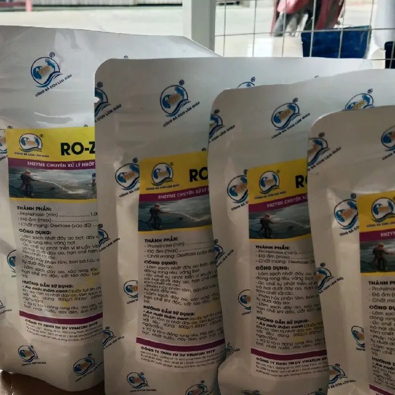 RO-Zymed 3979 ENZYME CHUYÊN XỬ LÝ NHỚT ĐÁY, VÁNG BỌT, RONG RÊU, ĐÁY ĐEN, SÌNH THỐI 0