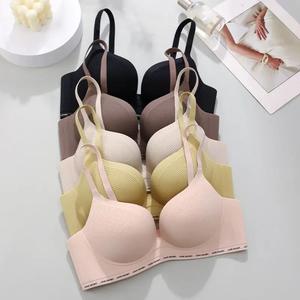 Áo Ngực Chữ V Sâu Không Dây, Tiếng Anh Vừa Vặn Hoàn Hảo, Áo Ngực Chống Sốc, Tập Hợp Ngực, Chống Chảy Xệ, Đẩy Lên, Đồ Lót Cho Phụ Nữ