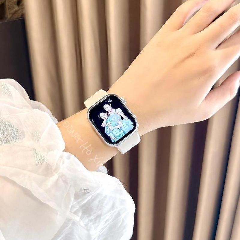 Tặng Tai nghe 3dây Mẫu 2026- SRi11 Đồng hồ thông minh S11 mini Viền TitanNhám Nghe Gọi Bluetooth NFC ChatGPT Size 38mm Sang Chảnh Mới 2025 Chất Lượng Vượt Trội Tiện Dụng
