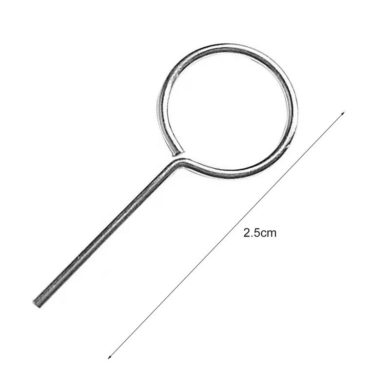 Product Introduction of 20Pcs SIM Card Remover Anti-Lost Wide Compatible Round Cellphones SIM Card Pin for Tablet Smartphone Steel Compact 0