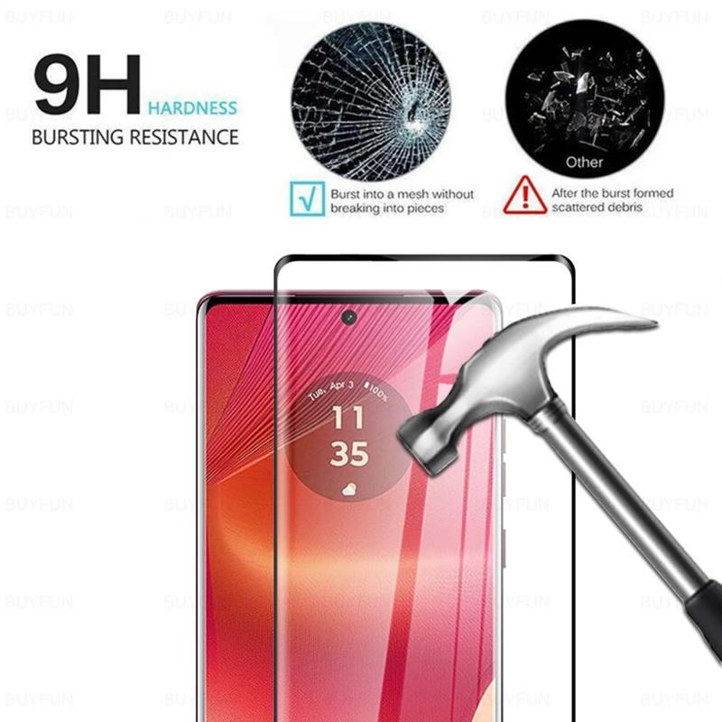Product Introduction of 3D Curved Tempered Glass For Motorola Edge 50 Fusion 2024 6.7 inches Films Moto Edge50Fusion Edge50 50Fusion Screen Protector 3