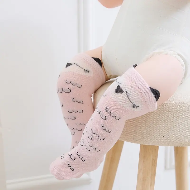 Kaos Kaki Panjang Anak Bayi Anti Slip Korea Motif Import Karakter Lucu 8