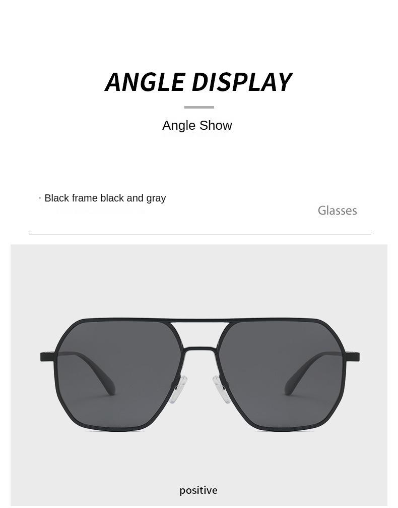 Product Introduction of Men's Day and Night Dual-use Smart Color-changing Polarized Sunglasses Trendy Driving Fishing Special Sunglasses clubmaster  frame  glasses 7
