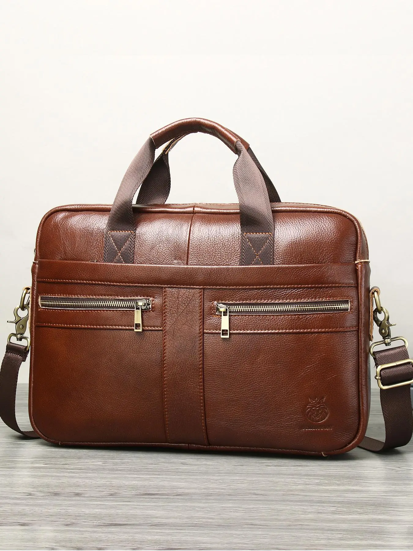 Men's Business Computer Bag, Large Capacity Briefcase for Men, Casual Trendy Versatile High-quality Daily Commuting Bag, Fashionable Shopping Bag
