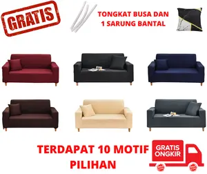 CS118B COVER SOFA POLOS BED SARUNG SOFA 1 2 3 4 SEATER