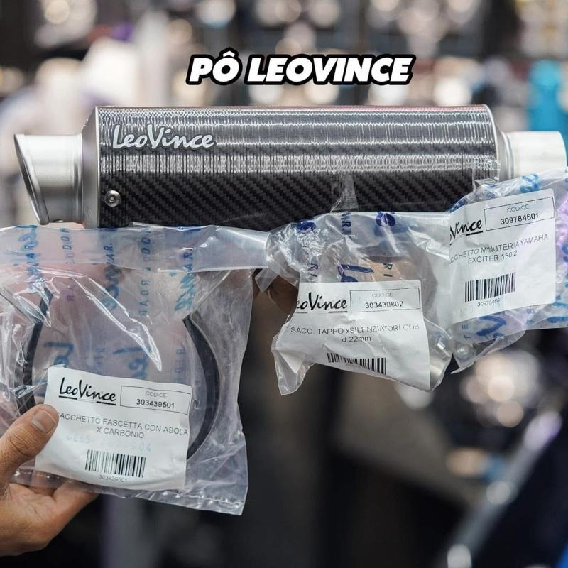 PHỤ TÙNG LON PÔ LEOVINCE CARBON CHÍNH HÃNG ITALY