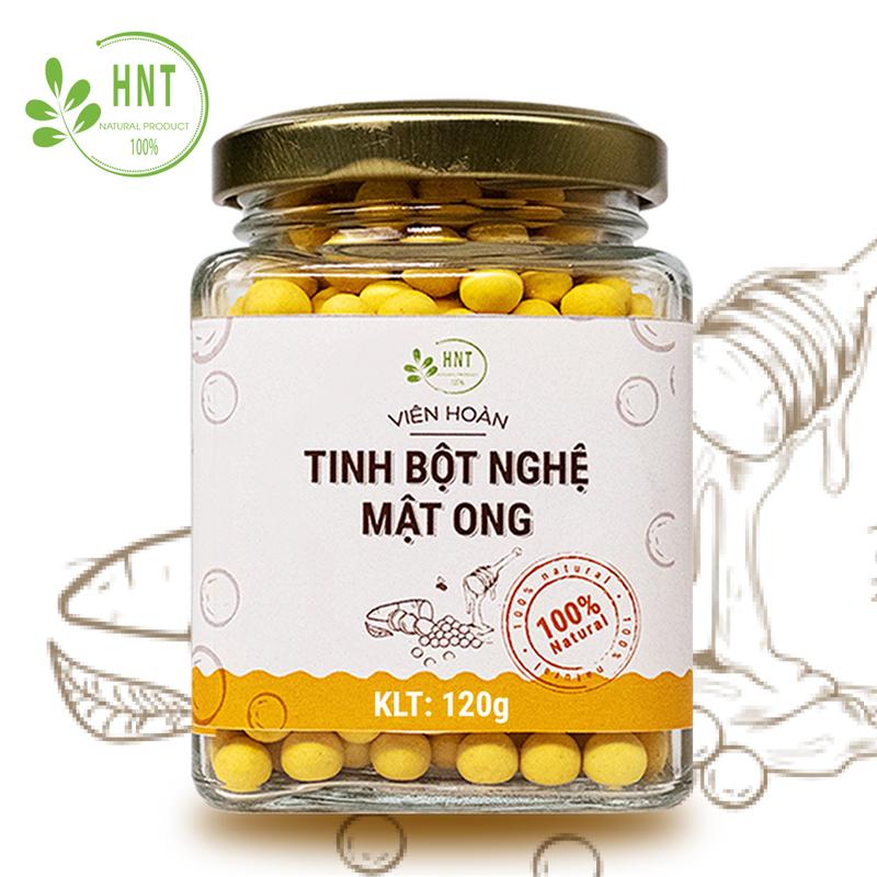 Viên tinh bột nghệ mật ong nguyên chất| tự nhiên, hữu cơ| tốt cho, dạ dày, phụ nữ sau sinh| HNT NATURAL PRODUCT VTBN120 #OCOP #DacSanVietNam 6