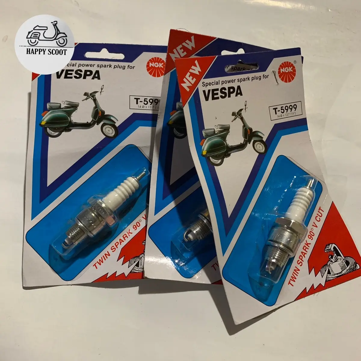 Busi vespa 2t merk NGK murah kualitas bagus busi motor 2tak oli Motorcycle