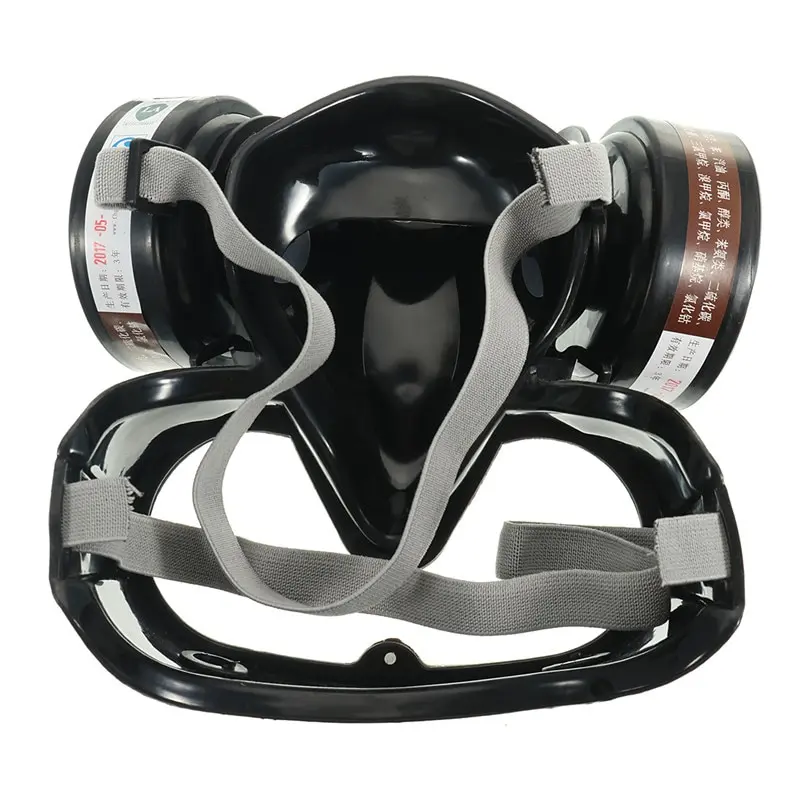 Masker Gas Respirator Full Face with Activated Carbon Filter - SF01 - No Color 4