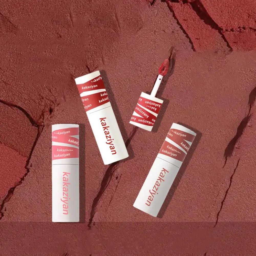 Portable Long Lasting Velvet Lip Gloss No Fading Waterproof Lip Tint Lip Glaze Makeup Cosmetic