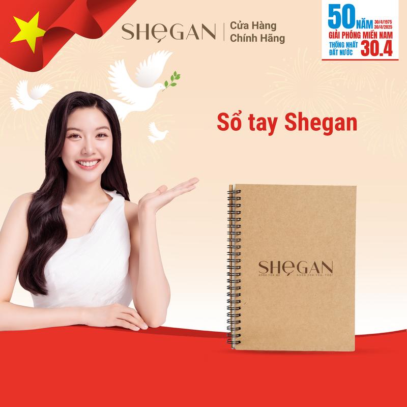 Sổ Tay Cao Cấp Ghi Chép A5 Lò Xo SHeGAN - Sổ Kế Hoạch Planner, Viết Nhật Kí, Ghi Chú Văn Phòng, Họp Hành, Kế Hoạch Kinh Doanh, Chi Tiêu, Hành Trình Du Lịch