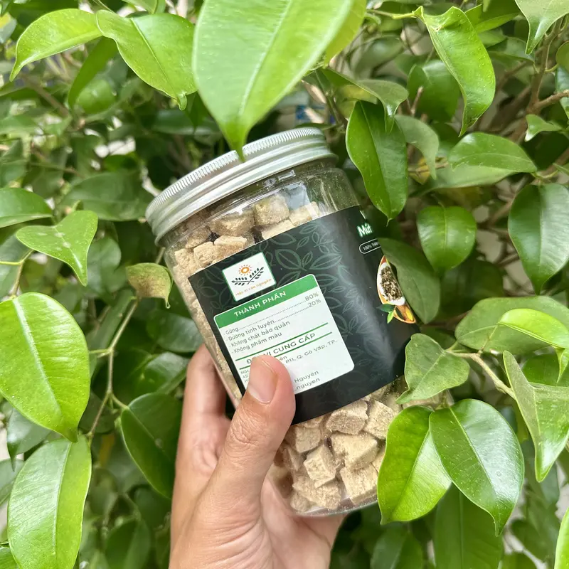 Viên ngậm viên mứt gừng gió đường phèn - combo 2 hộp 500Gram - [1KG] - Foods 3