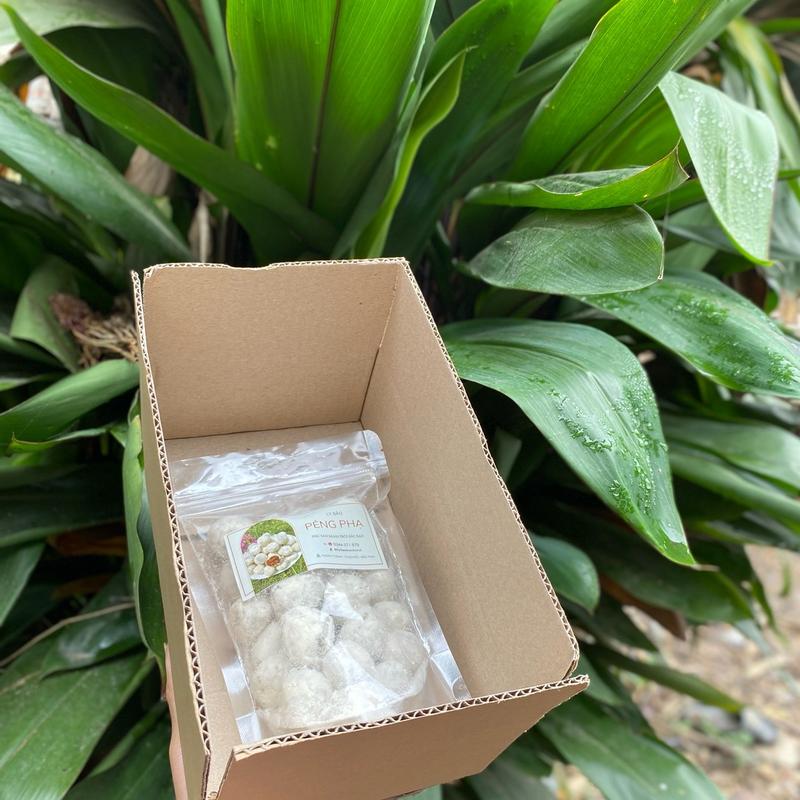 Hộp giấy đựng 300gr Pẻng Phạ - bá nh trời đặc sản Bắc Kạn 6