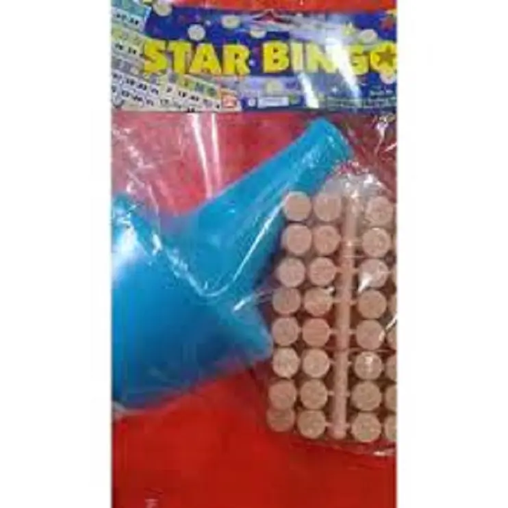 Bingo Set with Shaker with 50 Cards & Coins