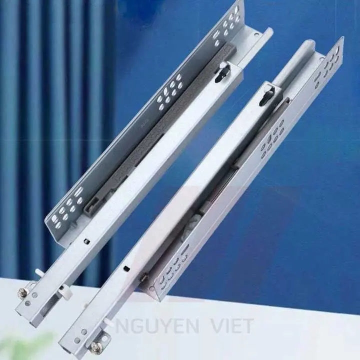 Ray âm giảm chấn dùng cho các loại ngăn kéo tủ có đủ loại kích thước