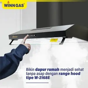 Winn Gas Cooker Hood W-2168E Penghisap Asap Dapur 60 CM
