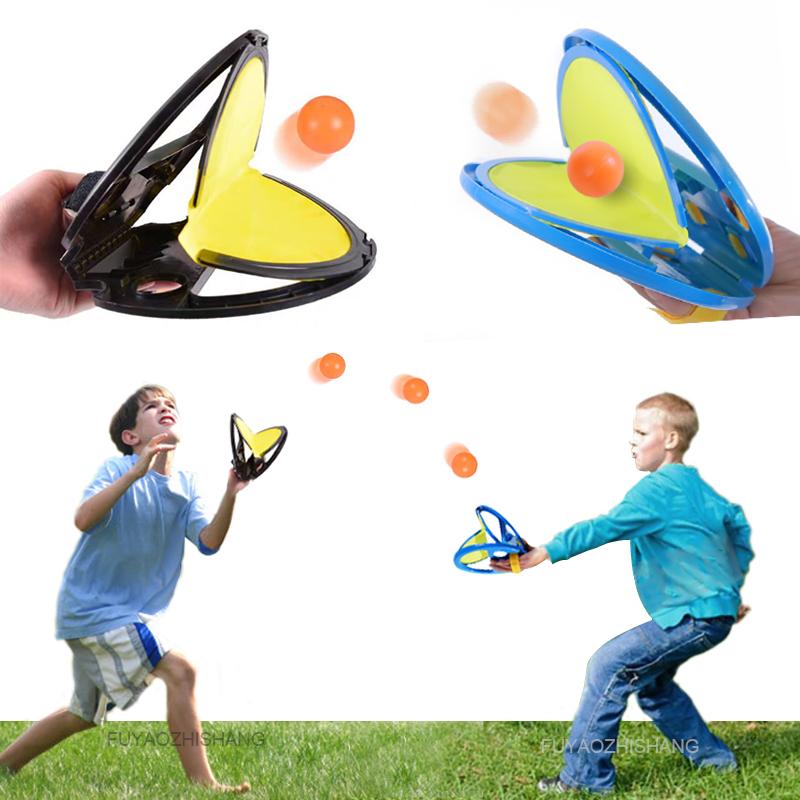 Racket Throw And Catch Ball Game Sensory Integration Parent Child ...