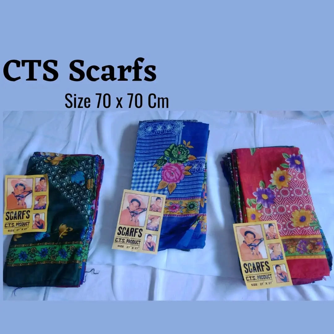 (isi 12 pcs)CTS hijab scarf || Segiempat kecil || ikat nenek
