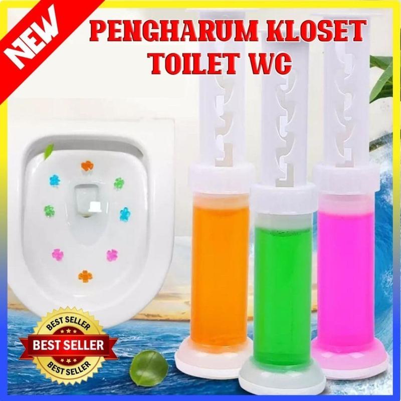 Pewangi Kloset Gel Pengharum Toilet Pewangi Kamar Mandi Closet WC Penghilang Bau Pembersih Harum Aroma 0