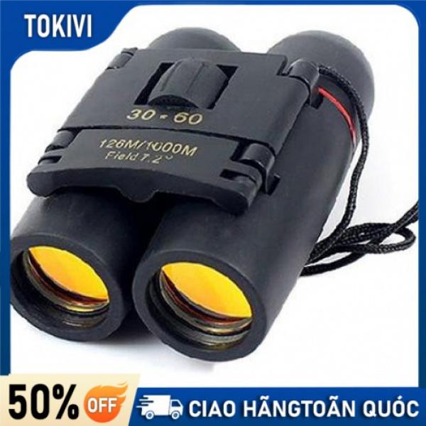  Ống nhòm cao cấp 30x60 Zoom có thể gấp gọn kính ngắm nhìn ban đêm kèm phụ kiện 