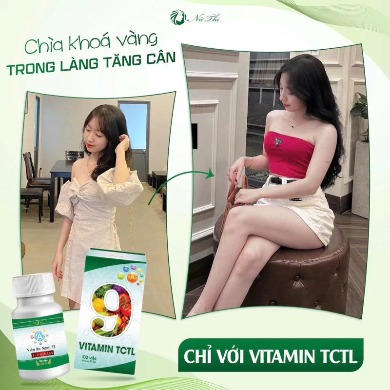 Combo 3 hộp Viên ăn ngon TL 100V , giúp tăng cân an toàn với 9 loại vitamin, hỗ trợ tăng cơ bắp và sức khỏe 7