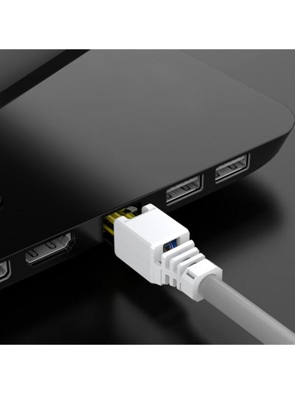 White RJ45 Tool-less Connector No Crimp Connectors Cat6 Connector Cat5e Connectors Cat5 Connectors 7