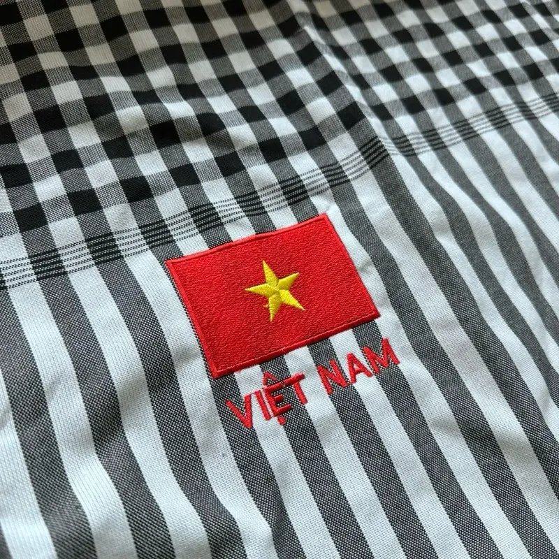 Khăn rằn Nam Bộ nhìu màu nhìu mẫu vải cotton thoáng mát chống nắng làm khăn quàng choàng cổ 2
