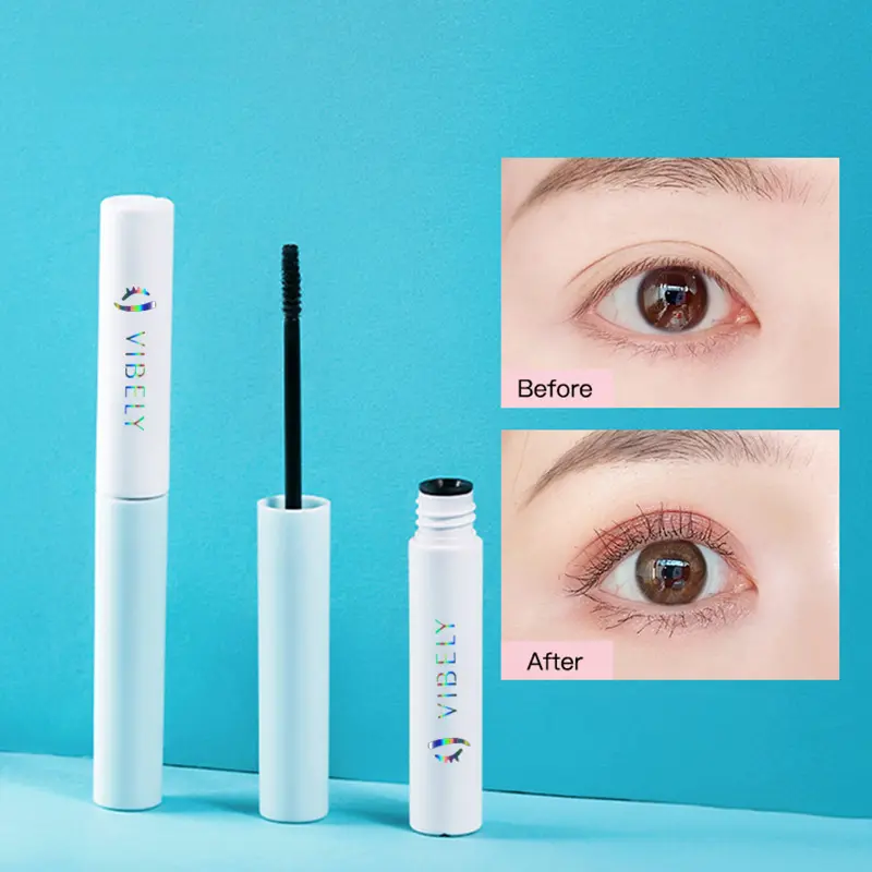 Eyelash Raincoat Setting Mascara Primer Waterproof Lengthening Curling Raincoat Smudge-proof Quick Setting