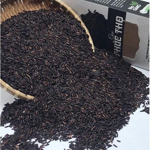 Gạo lứt đen Phúc Thọ Thơm ngon - Hộp 1KG