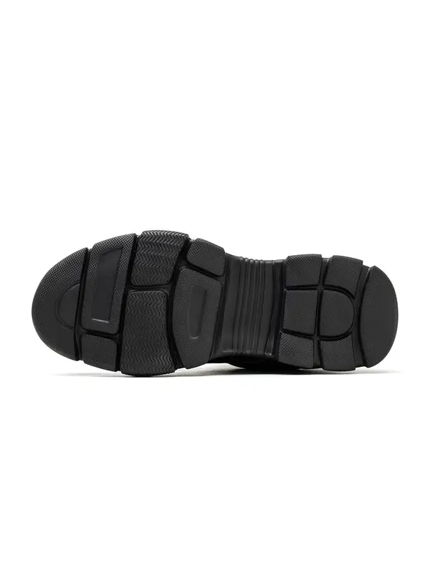 Men's Breathable Lightweight Anti-slip Safety Shoes, Casual Waterproof Workout Sneakers, Comfortable Hollow Out Design Lace Up Work Shoes, Non-slip Safety Shoes for Daily Wear 5