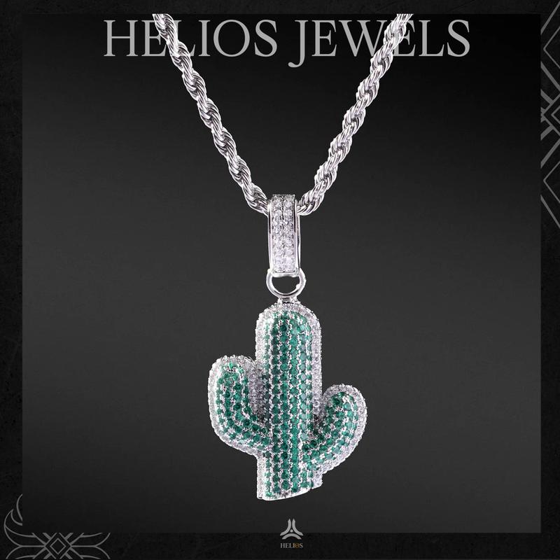 Dây chuyền nam nữ Helios Cactus Bling