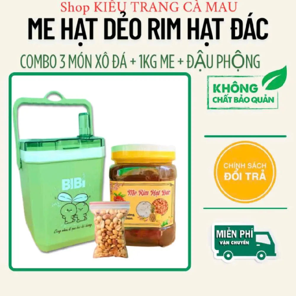 (ĐÁC NHIỀU) 1KG ME HẠT DẺO RIM HẠT ĐÁC +XÔ ĐÁ HOTREN BIBI 1.2ml(màu ngẫu nhiên) +TẶNG KÈM TÚI ĐẬU PHỘNG