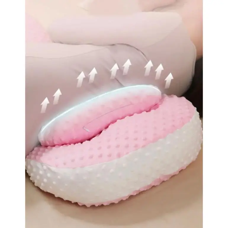 Gối bầu cánh tiên cao cấp vải nhung Hàn Quốc giảm đau lưng cho mẹ bầu 4