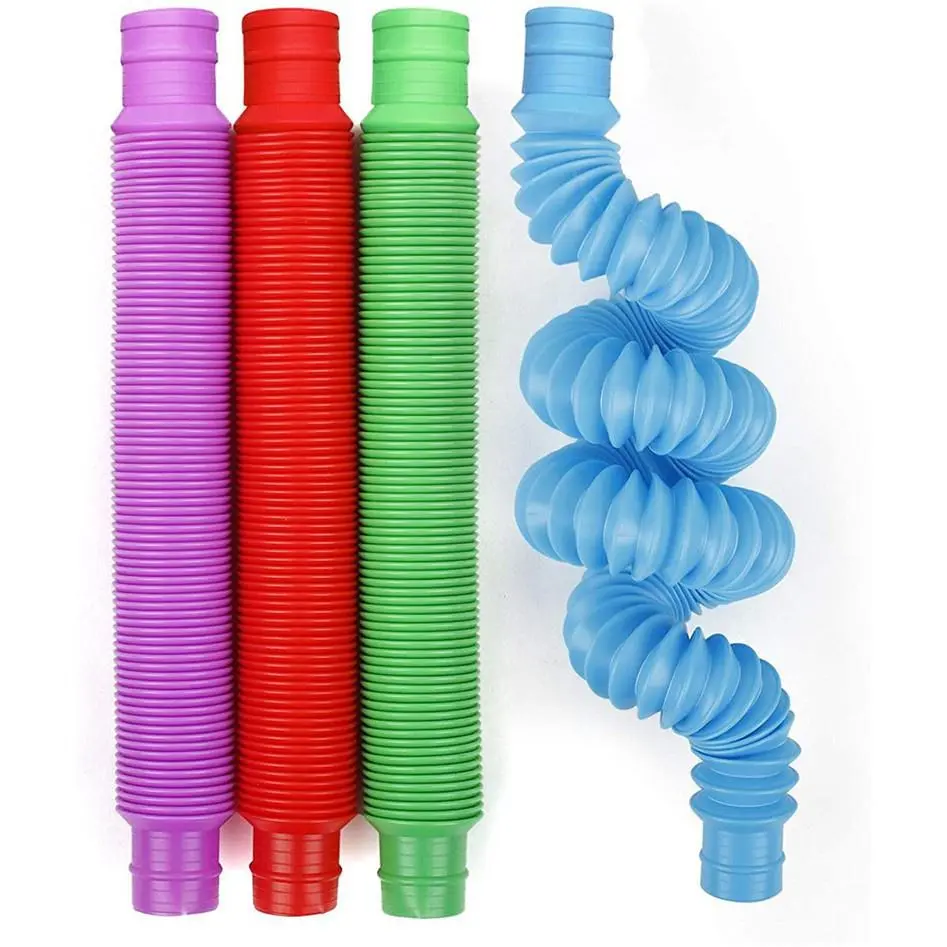 Pop Tubes Sensory Toys For Autistic Children And Fidgets For Kids  Stress Relief Toys