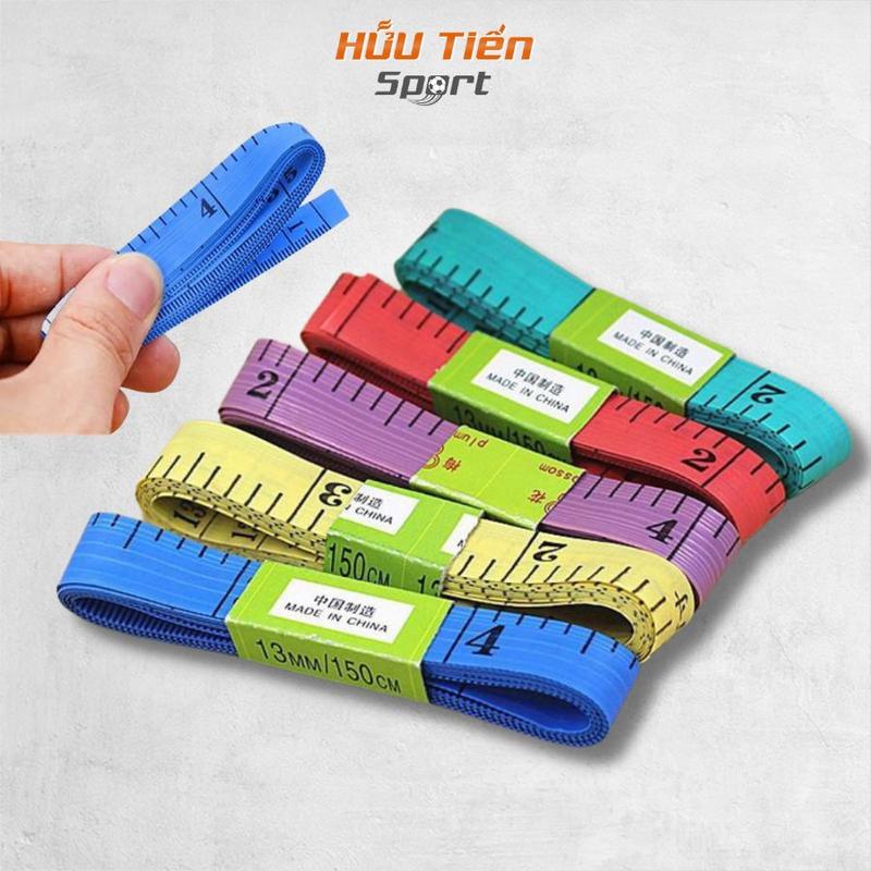 Thước Dây Mềm Đa Năng 1.5M, Thước Đo Chiều Cao Eo Bụng May Đồ Tiện Lợi Nhiều Màu