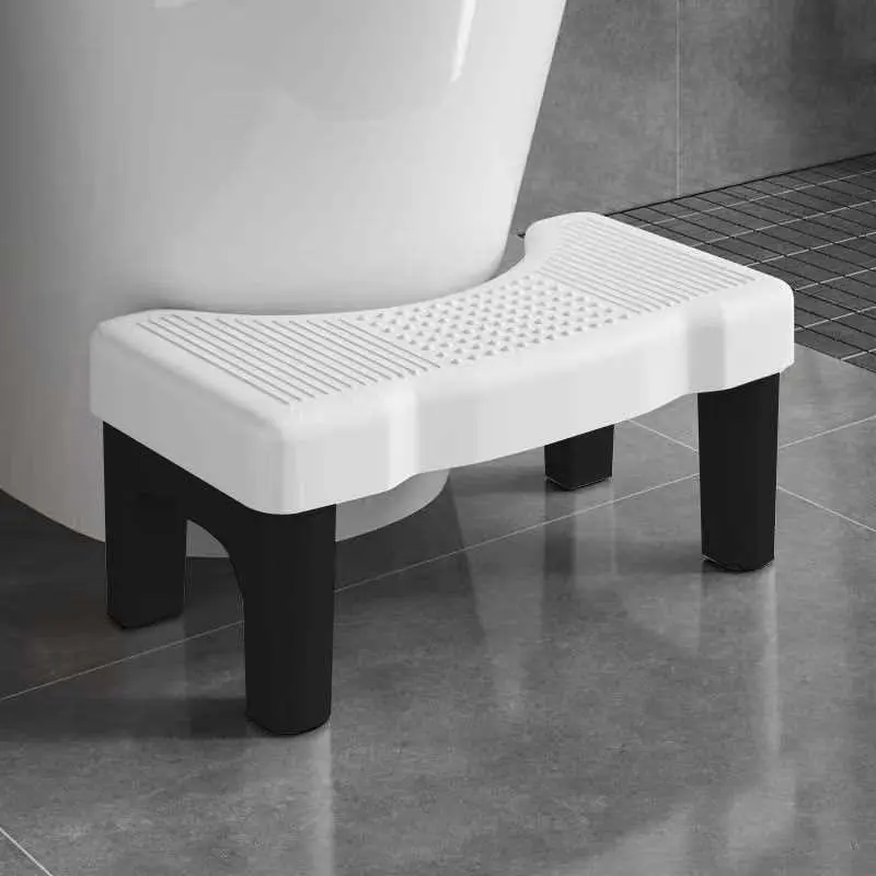 "Toilet Posture STRUGGLES? 😣   SOLVED! 1 Heavy-Duty Toilet Stool 👣   Anti-Slip & 3 Heights → Ergonomic Relief for Pregnancy/Kids/Seniors!