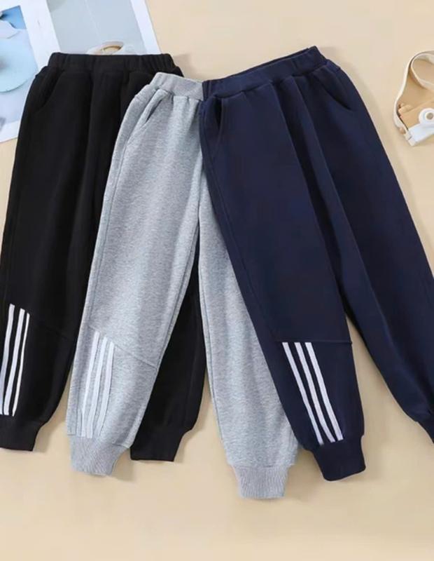 quần nỉ cho bé trai đẹp, size 7--24kg mẫu rót thêu 3 sọc hàng Đẹp may kỹ cẩn thận