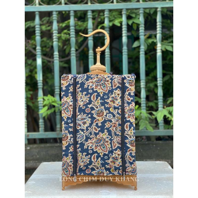 Áo lồng chim hút mật, áo lồng vuông size 25x35, mẫu hoa Dubai 3 màu cực hot - phụ kiện lồng chim Duy Khang