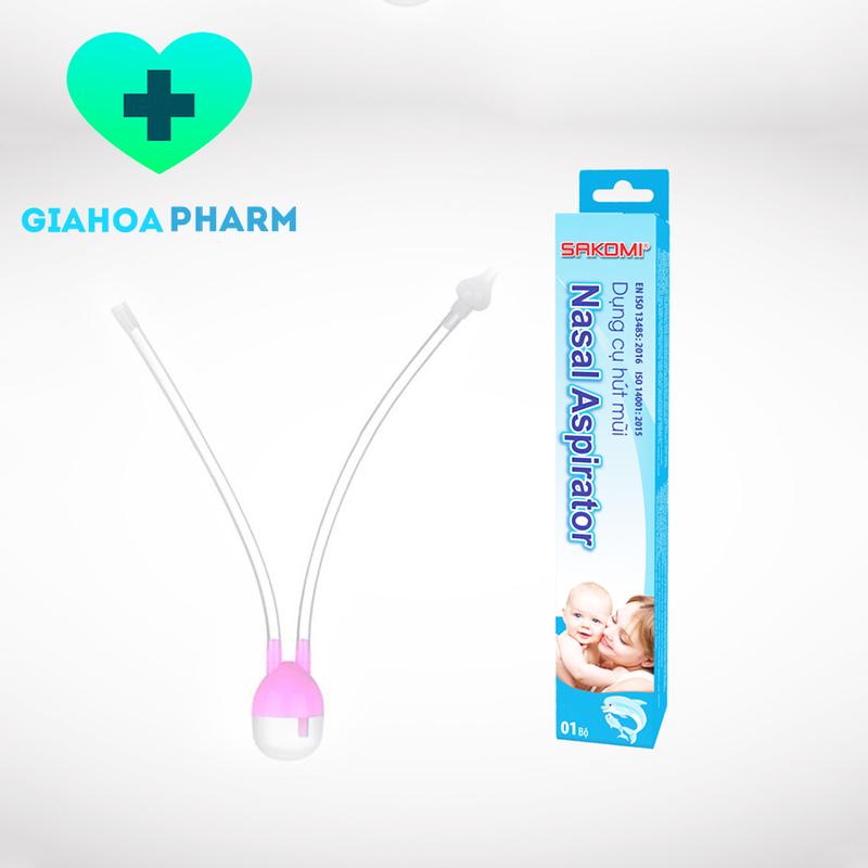  Dụng cụ hút mũi dạng đầu dây hút Sakomi Nasal Aspirator  Tanaphar  làm sạch thông thoáng mũi dễ thở an toàn cho bé 
