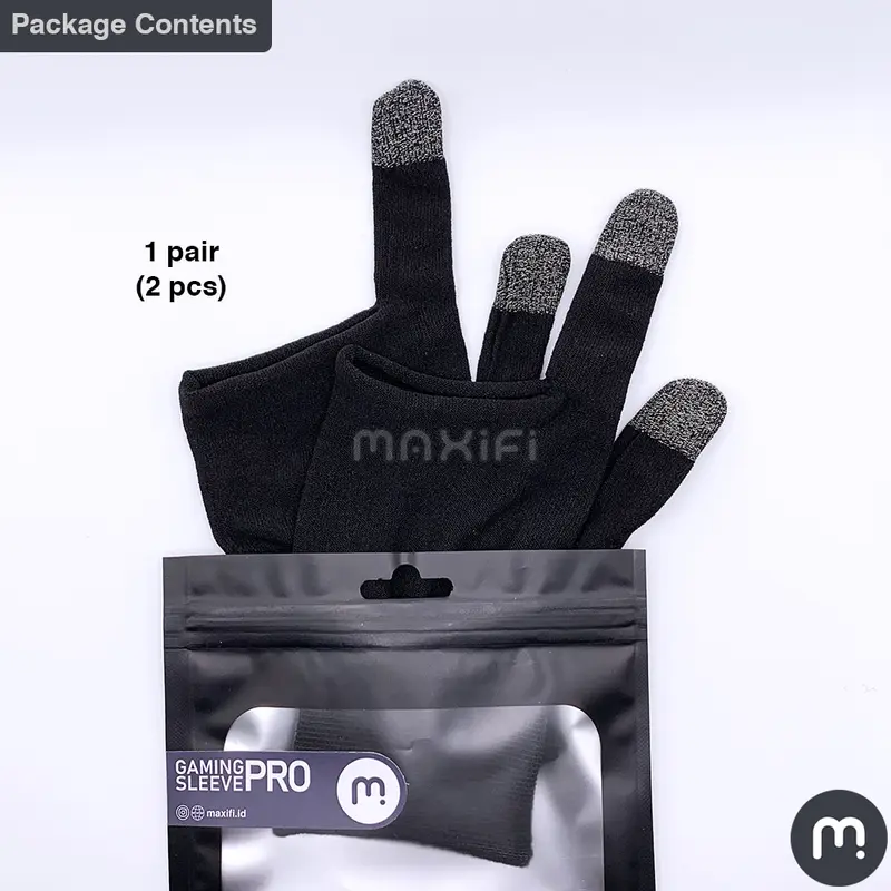 MAXiFi Gaming Sleeve Pro - Glove for Mobile Gamers PUBG Free Fire AOV Mobile Legends | Sarung Tangan Game 4