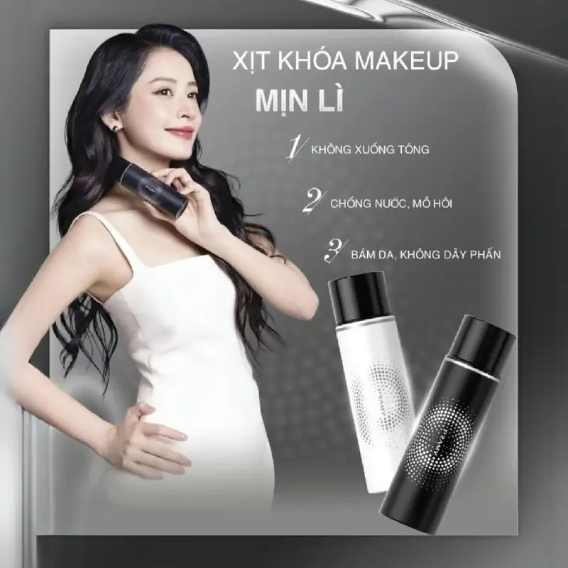 Xịt Khóa Trang Điểm, PRAMY, Nhanh Khô, Chống Mồ Hôi Và Dầu, Set Trong Một Giây, Phong Cách Cổ Điển, 100ml Cosmetic